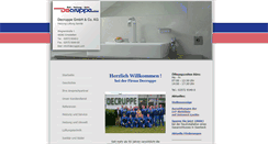 Desktop Screenshot of decruppe.com